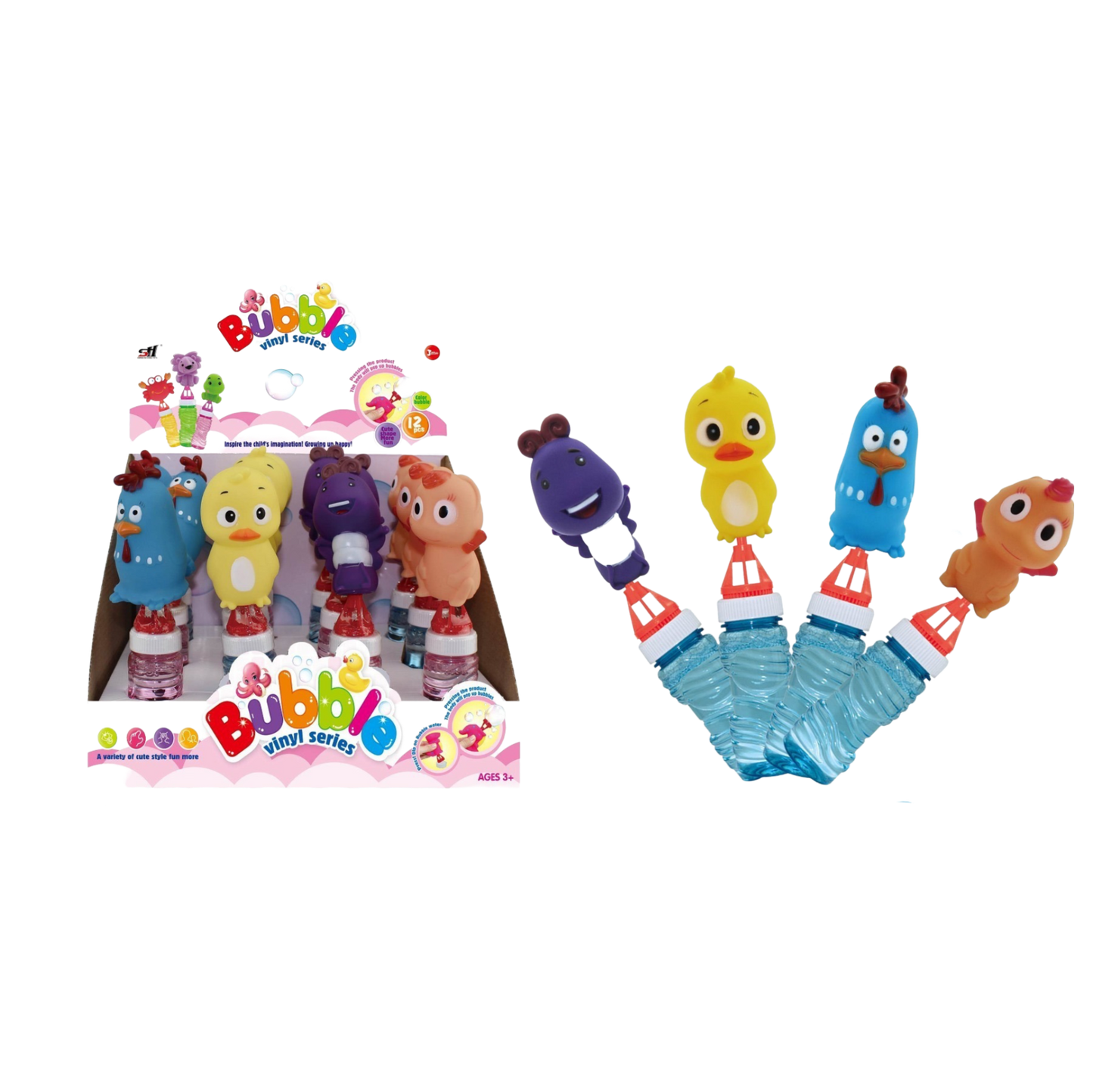 Character Bubble Toy – Vinyl Series MSSB1