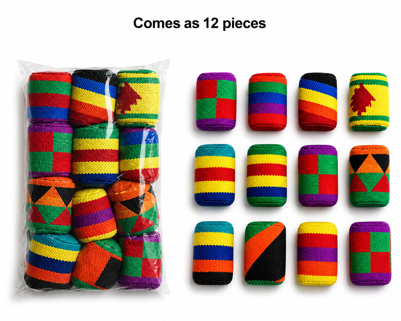 Hacky Sacks – Assorted Colors – 12 Piece Pack MSHS1