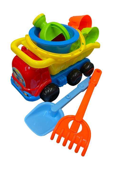 Beach Sand Truck Play Set – Colorful All-in-One Sand Toy BS03