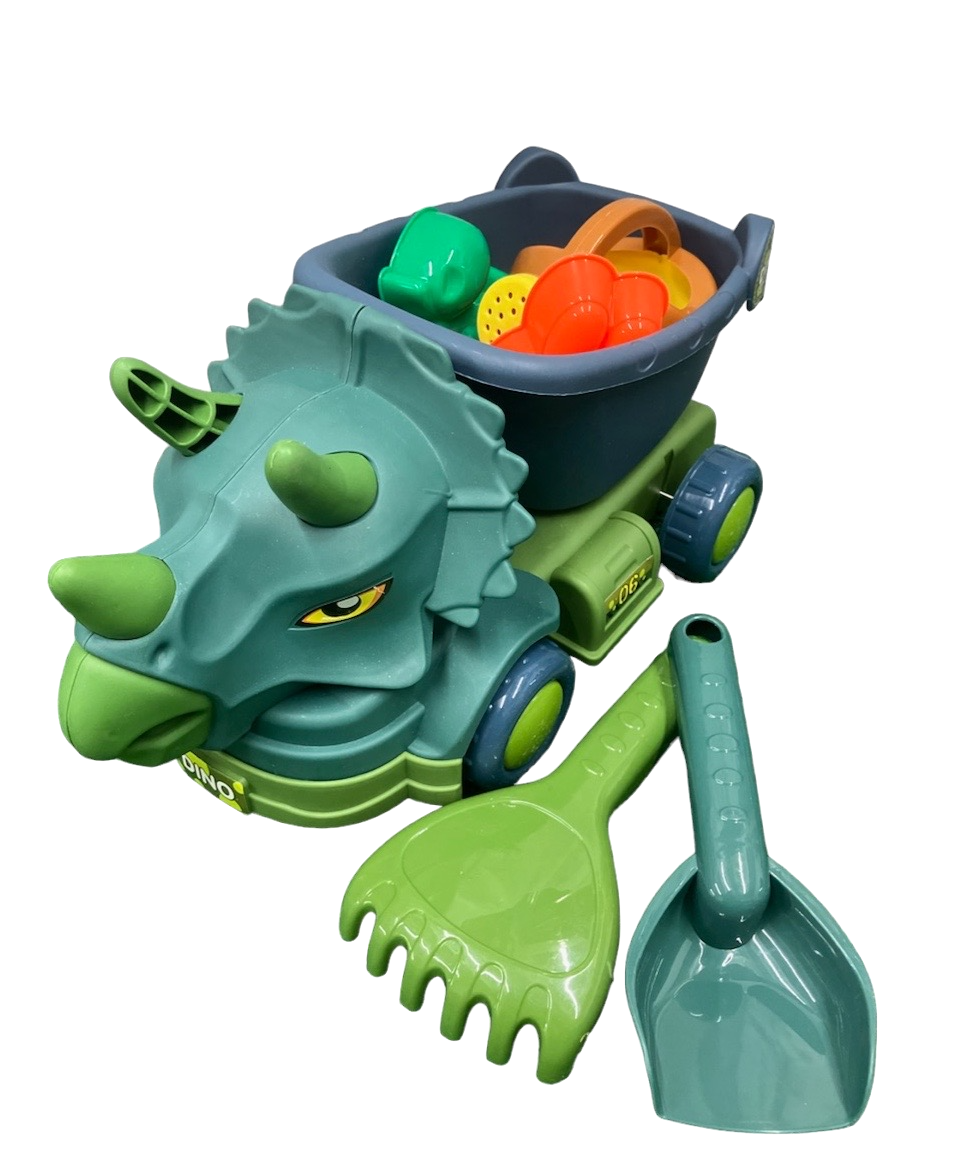 Dinosaur Beach Sand Set – Green (Single Color) BS06