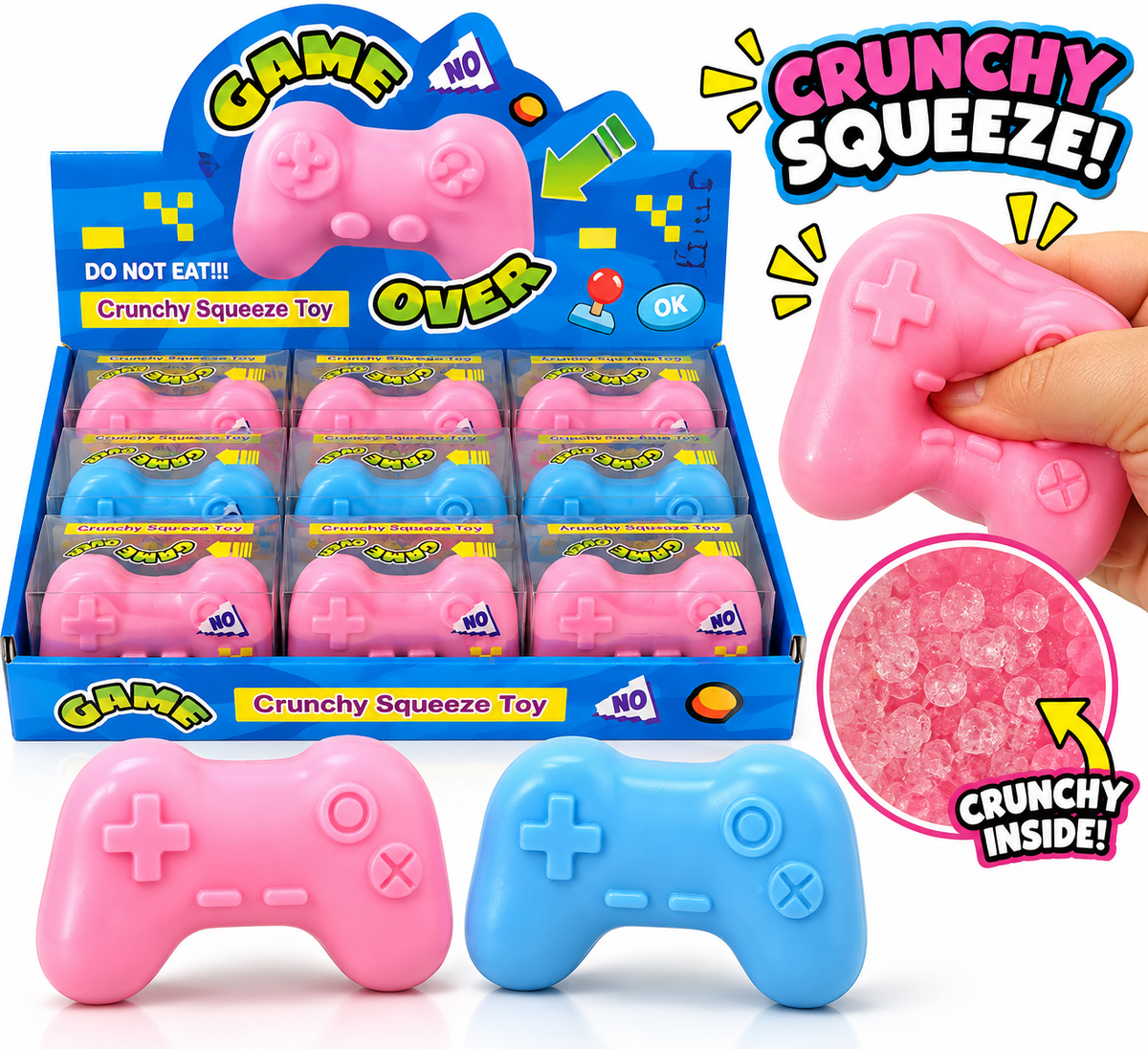 Game Over Crunchy Controller Squishy MSS51