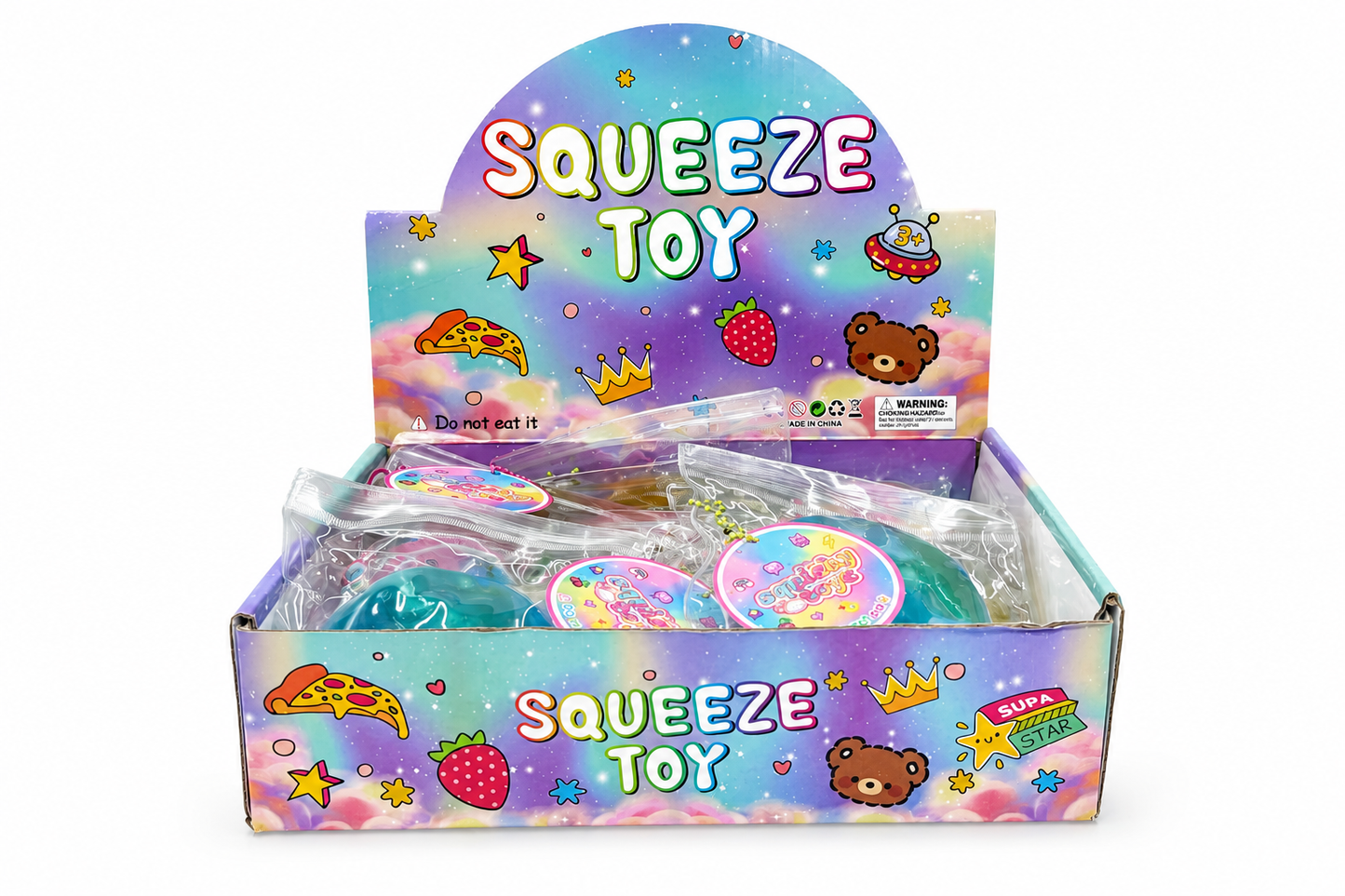 Colorful Jelly Squeeze Ball MSND22