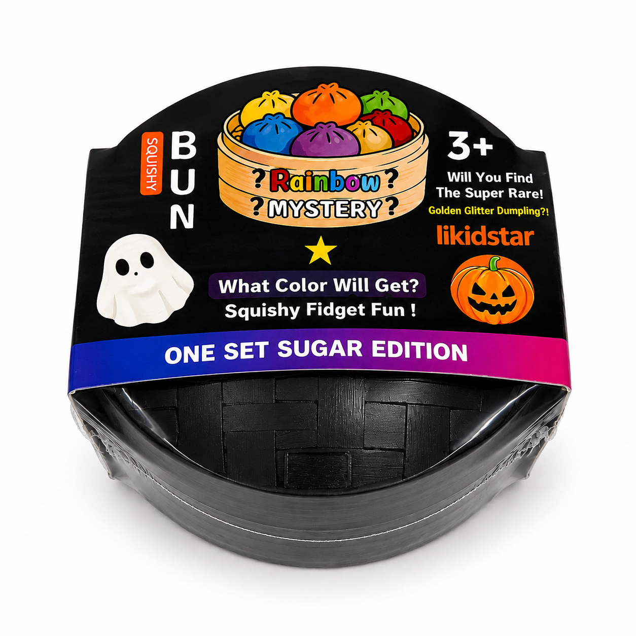 Halloween Glitter Gel Bead Squishy MSDS12