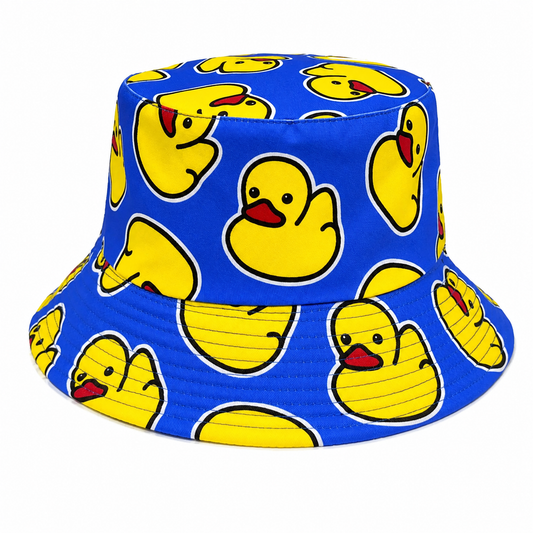 Reversible Duck Print Bucket Hat MSBH-D3
