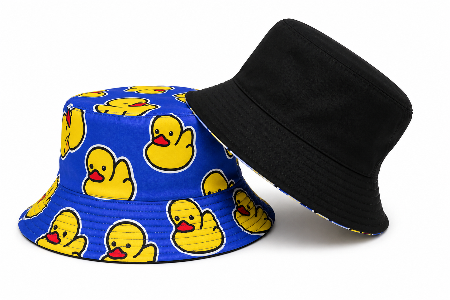 Reversible Duck Print Bucket Hat MSBH-D3