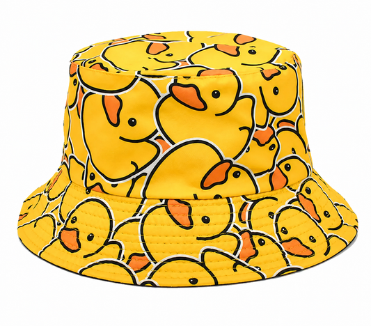 Reversible Duck Print Bucket Hat MSBH-D1