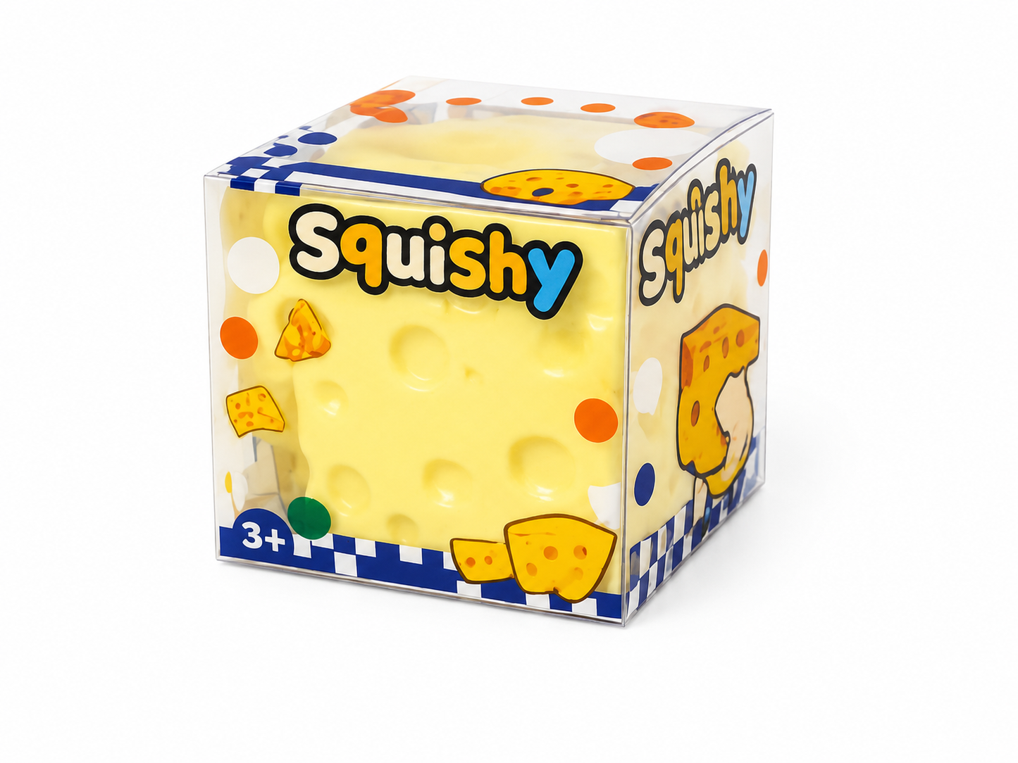 Cheese Memory Squishy 2" MSS9