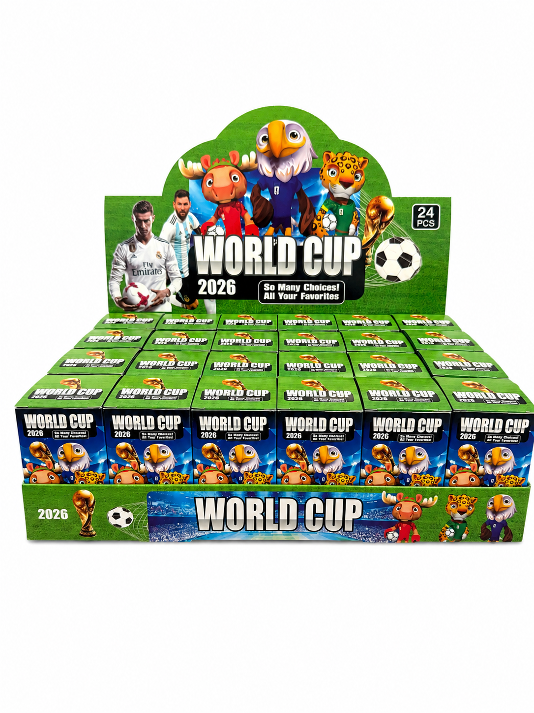 World Cup Surprise Keychain Collection – 24 Piece Display MSWC1