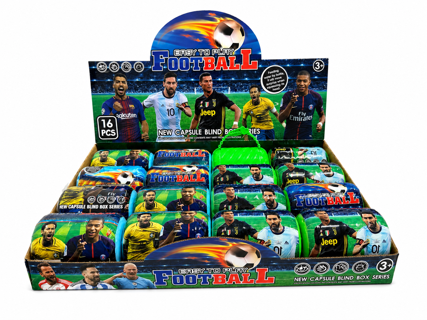 Soccer Surprise Collectible Capsule Set MSCBB