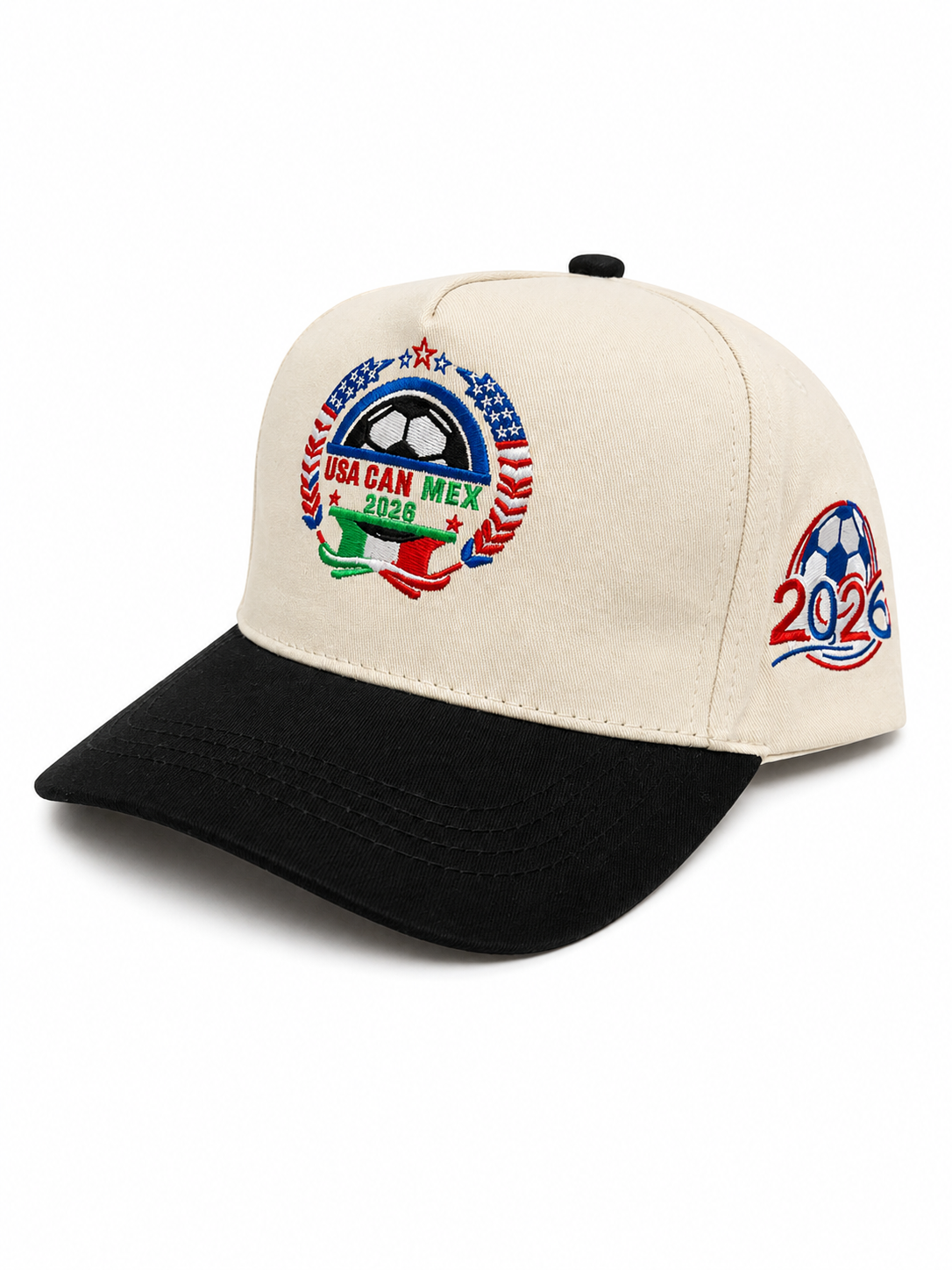 USA CAN MEX 2026 Embroidered Baseball Cap MSWCH3