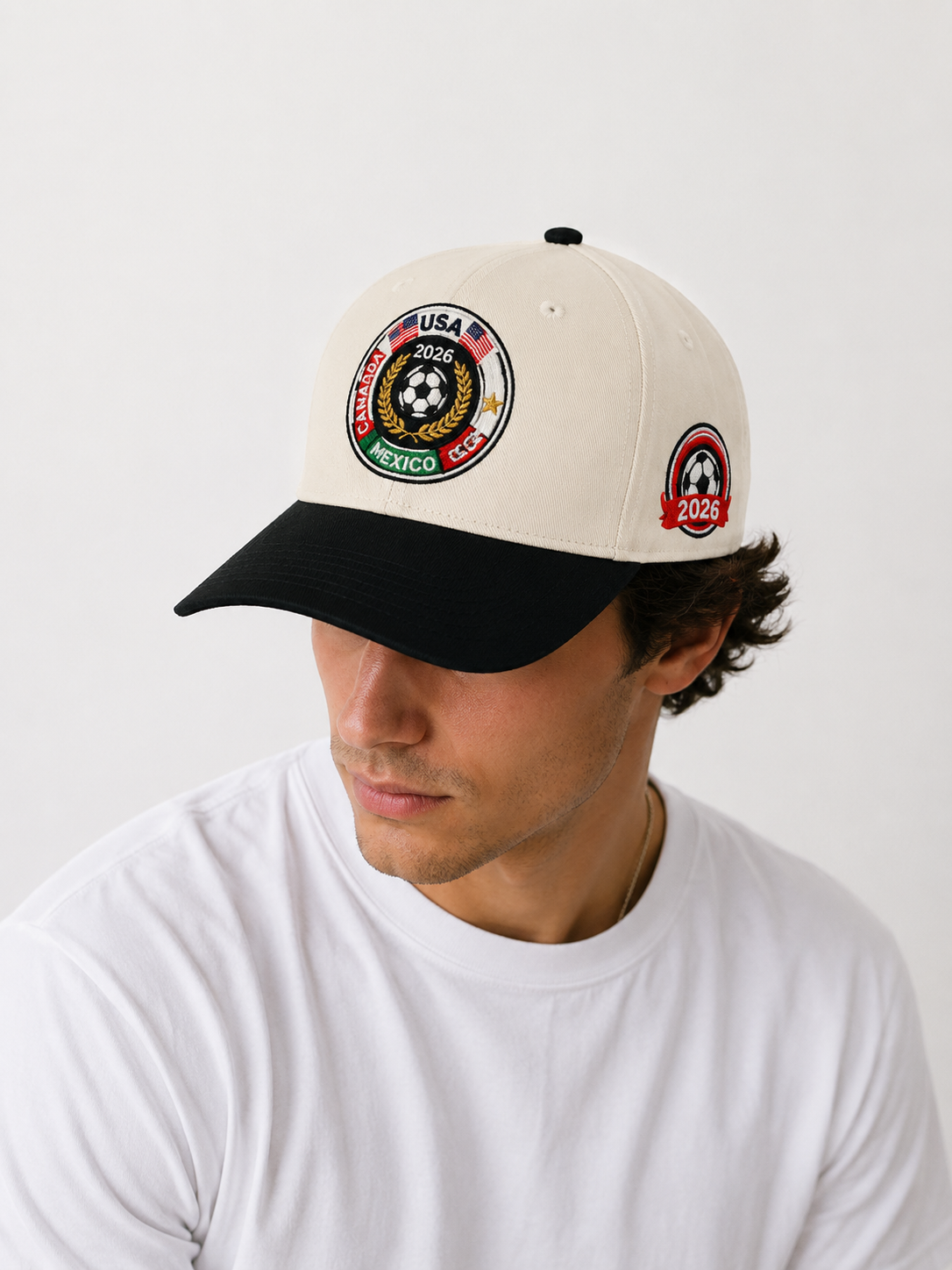 2026 USA Canada Mexico Soccer Cap MSWCH4