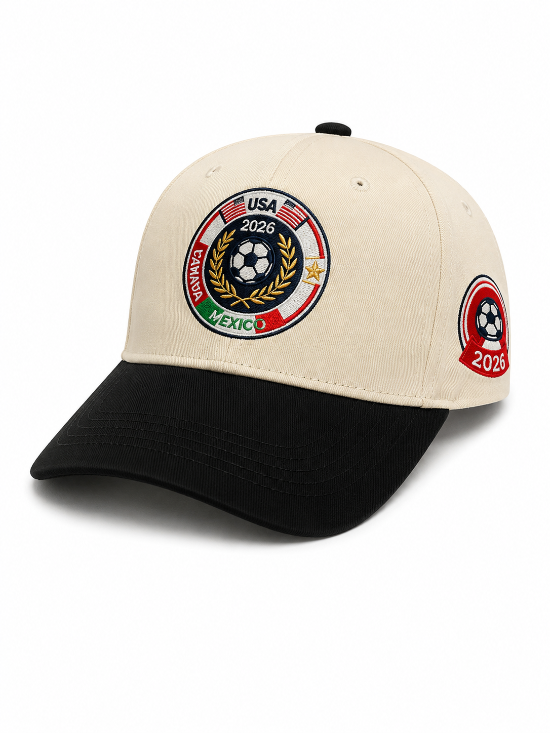 2026 USA Canada Mexico Soccer Cap MSWCH4