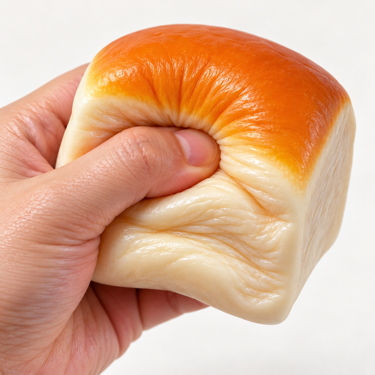 Hawaii Bread Crunchy Squishy Toy – 12 Pc Display MSS49