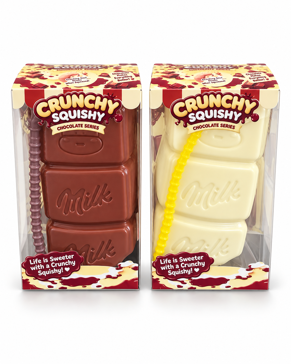 3.5" Crunchy Chocolate Squishy – Chocolate Series MSS57