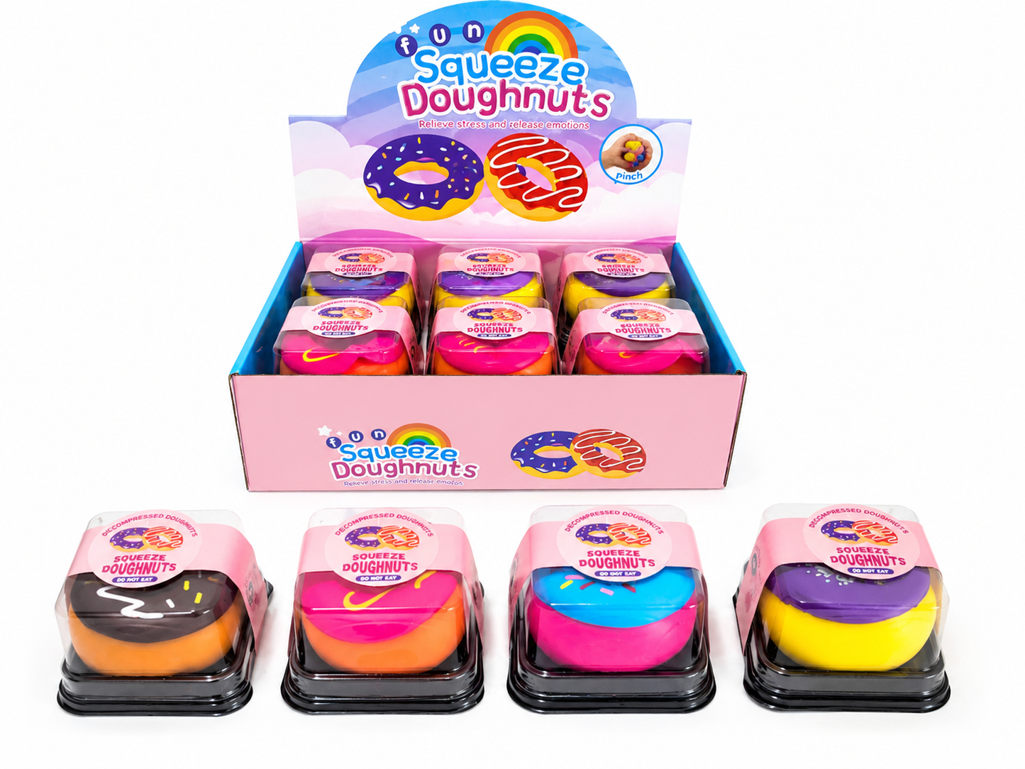 Squeeze Doughnuts Squishy Toy-MSS18
