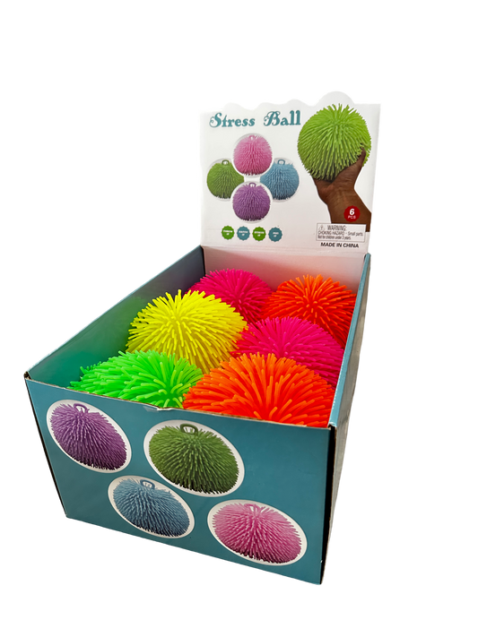 XL Light-Up Puffer Stress Ball – 6PC Display MSSBXL