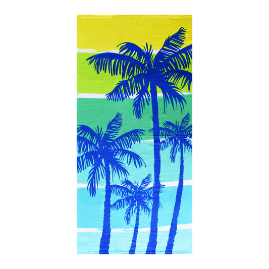 Palm Tree Microfiber Beach Towel – 29" x 58" MF2