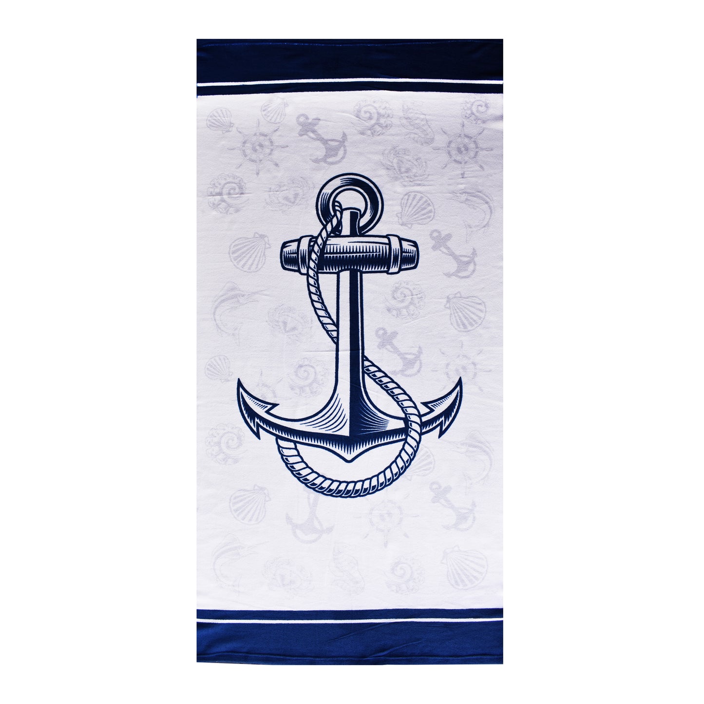 Nautical Anchor Microfiber Beach Towel – 29" x 58" MF4