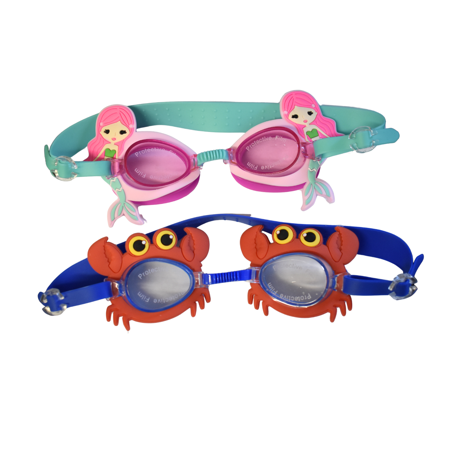 Kids Character Swim Goggles – UV Protection & Anti-Fog (Assorted Designs) MS8013
