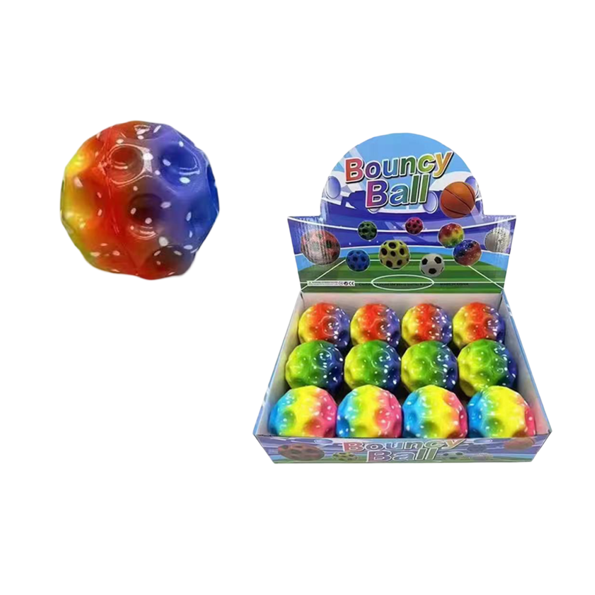 2.75" High Bouncing Ball – Assorted Colors MSBB1