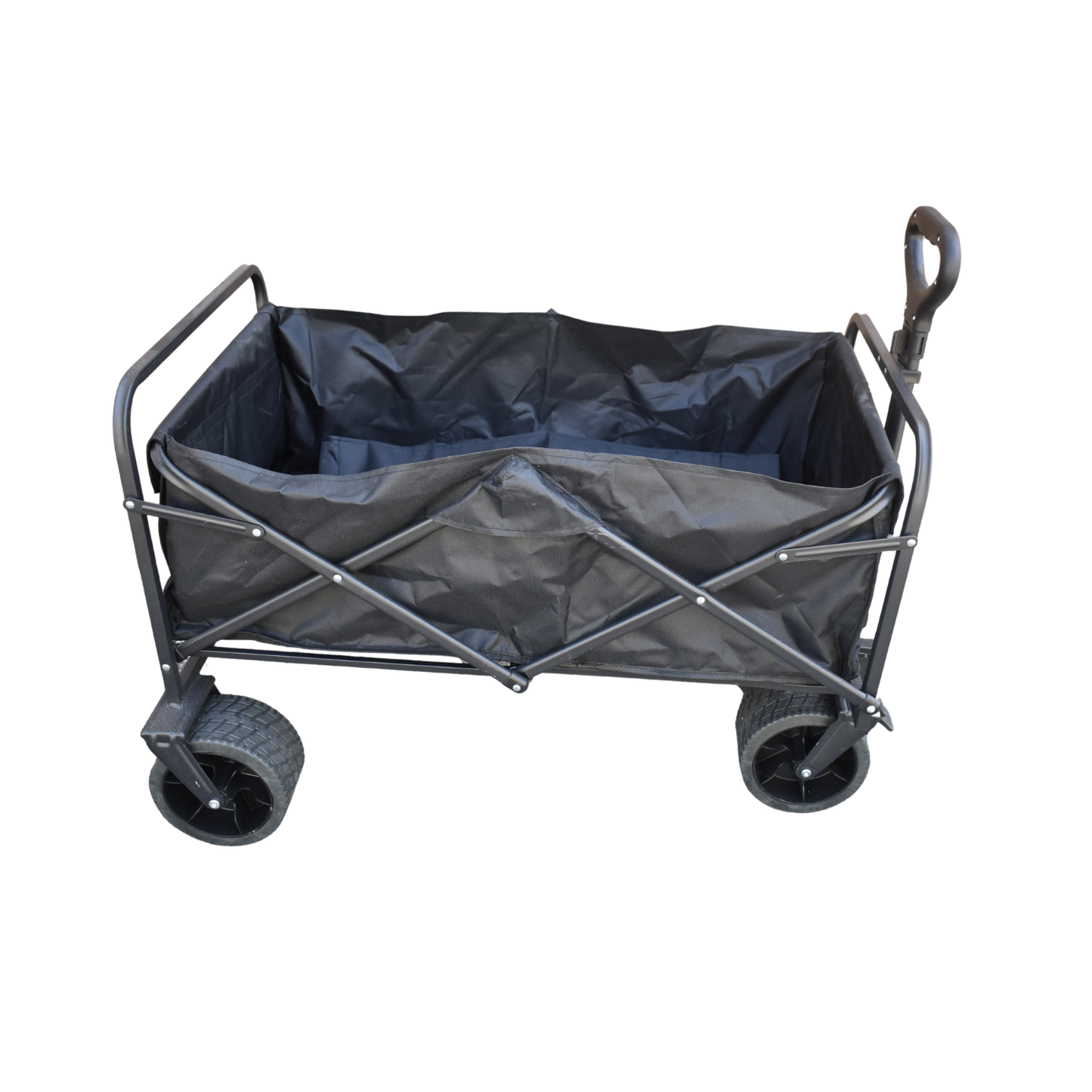 Folding Beach Utility Wagon – Heavy Duty All-Terrain Cart MSBCWG