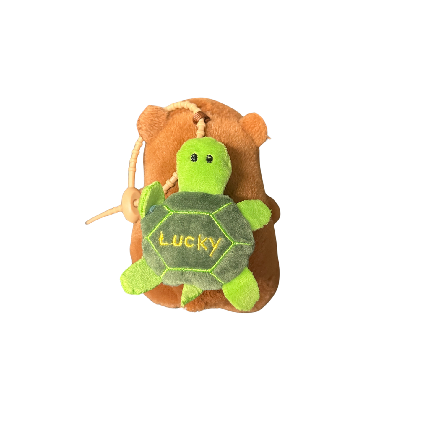 Capybara Plush with Spinning Turtle – Pull String Action 12 pc in display MSCB2