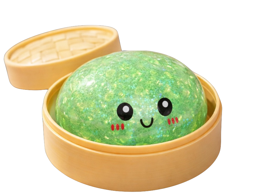 Squeezy Dumpling Toy -Gel Beads MSDS4