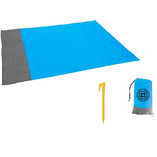 Sand-Free Beach Mat with Carry Bag – 12PC Display MSNBM