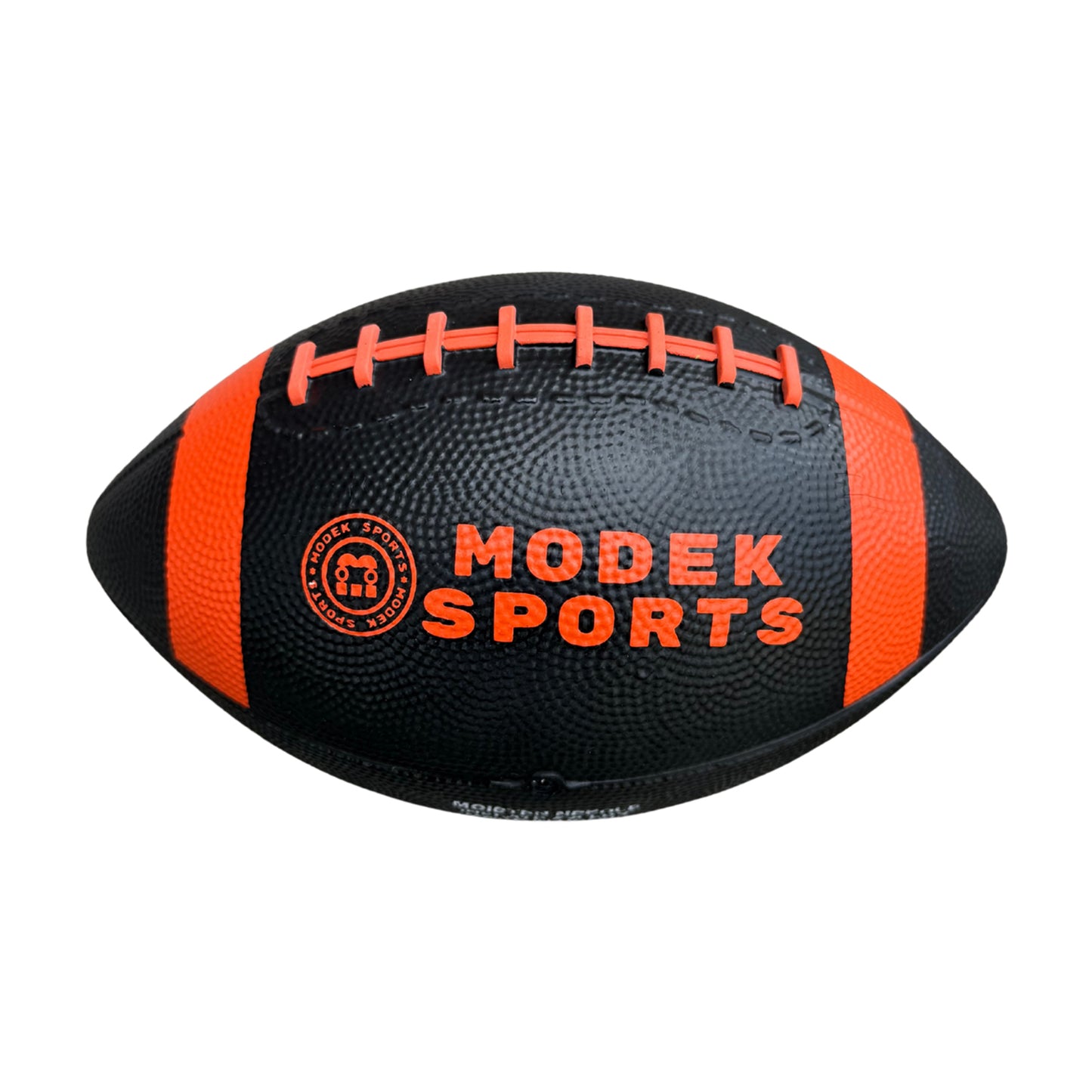 Size 3, 8" Rubber Football – Textured Grip (Assorted Colors Green and Orange) MSRB3