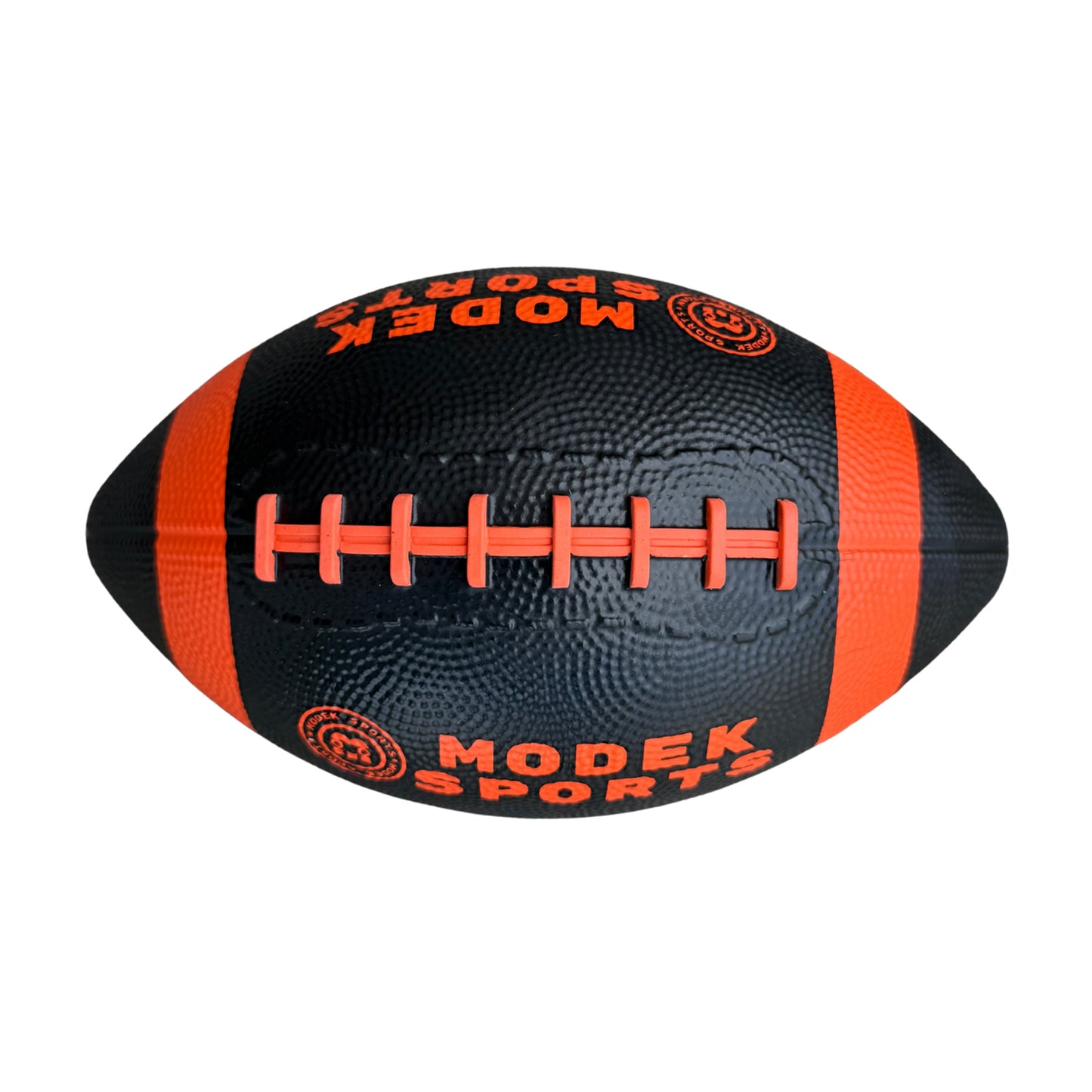 Size 3, 8" Rubber Football – Textured Grip (Assorted Colors Green and Orange) MSRB3