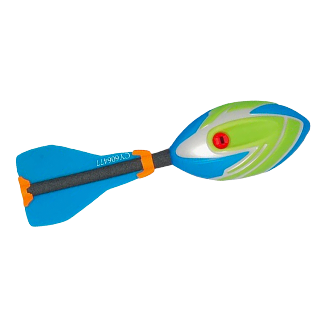 Whistling Foam Throw Rocket – Long Distance Outdoor Toss Toy (12-Piece Display, Assorted Colors) MSWB