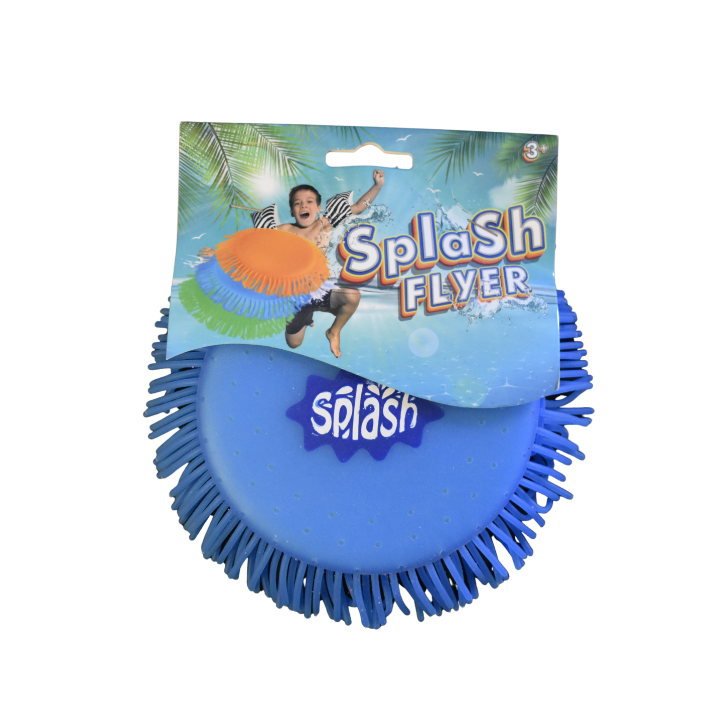 Splash Water Spray Flying Disc – Pool & Beach Frisbee (Assorted Colors) MSWFB