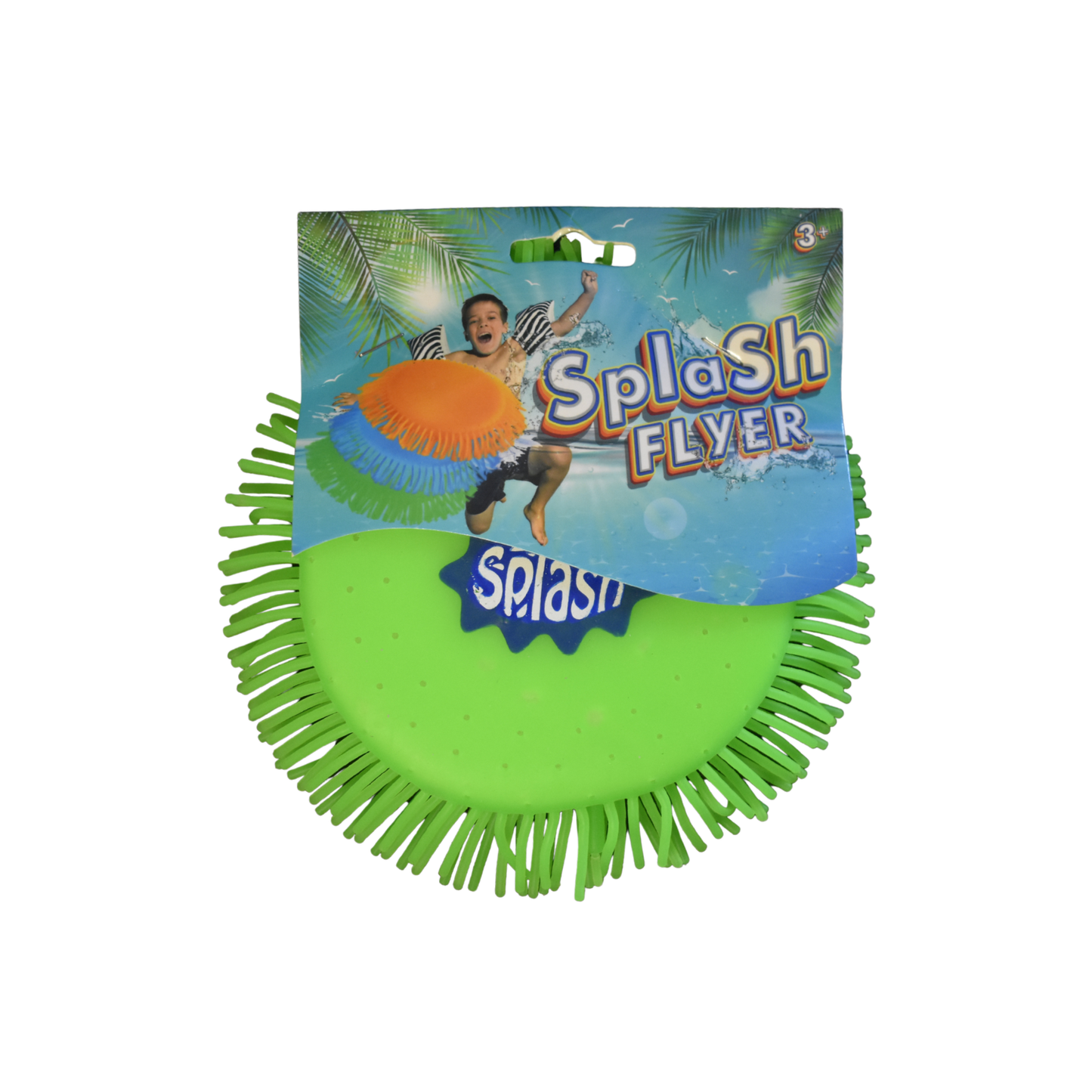 Splash Water Spray Flying Disc – Pool & Beach Frisbee (Assorted Colors) MSWFB