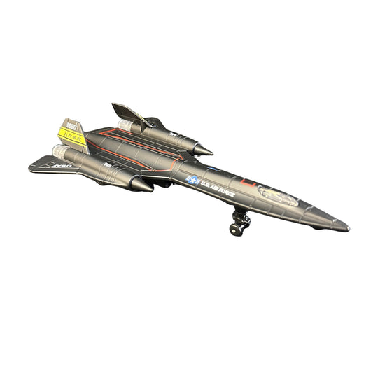 8.5" SR-71 Blackbird Die-Cast Jet – Pull Back Fighter (Display Assortment) MSBLKB