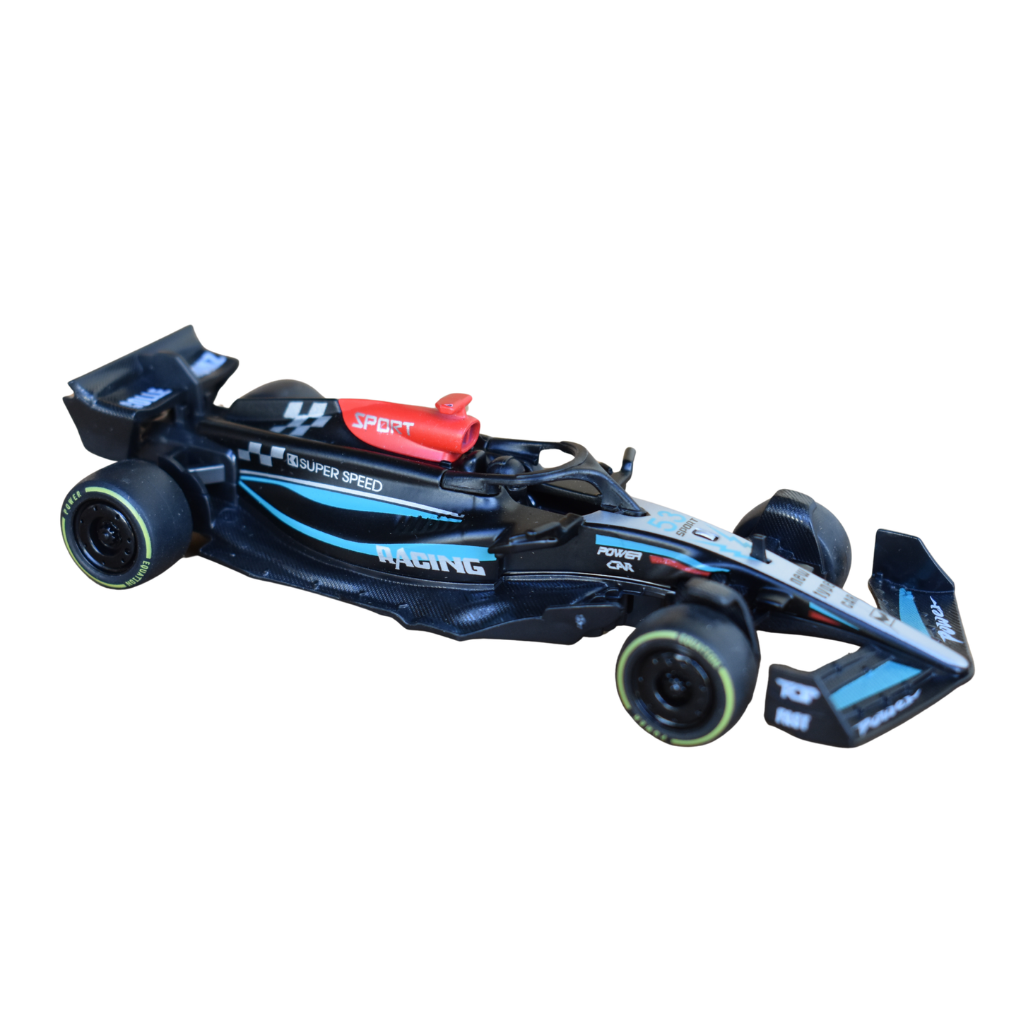 5” Formula 1 Style Die-Cast Race Car – Assorted Colors (12pc Display) MSF1