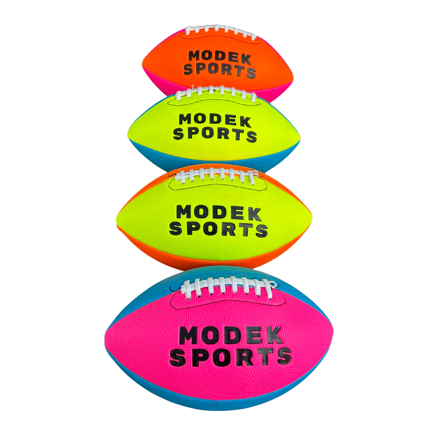 Size 6 10" Soft-Touch Football – Assorted Colors (Mixed Pack) MSFB6