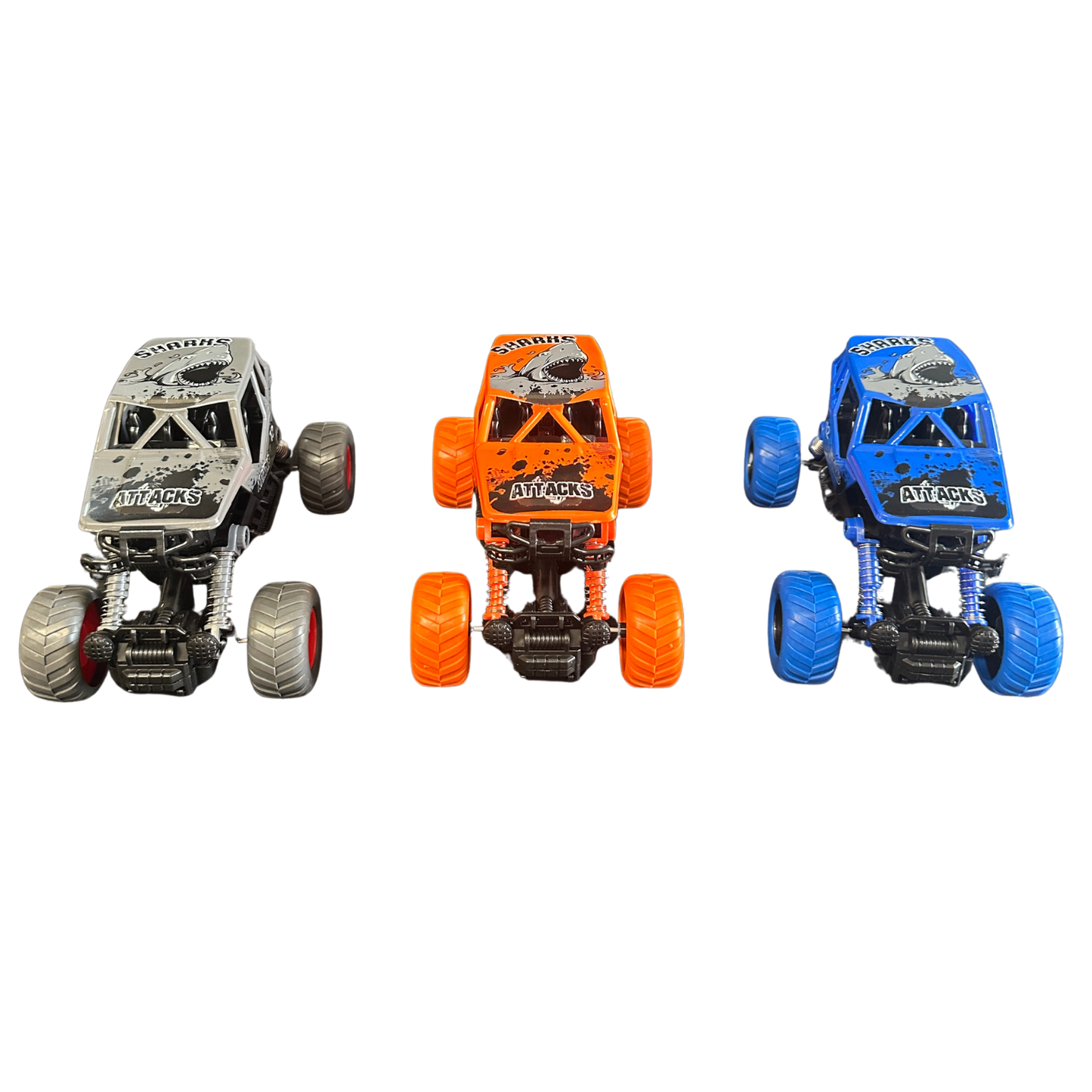 4x4 6" Scrambler Monster Truck – Assorted Colors (6pc Display) MSSCBL