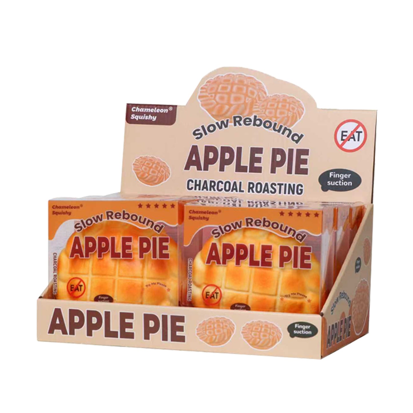 Ultra Squishy Apple Pie – Slow Rising Scented Stress Toy (6-Piece Counter Display) MSUS2