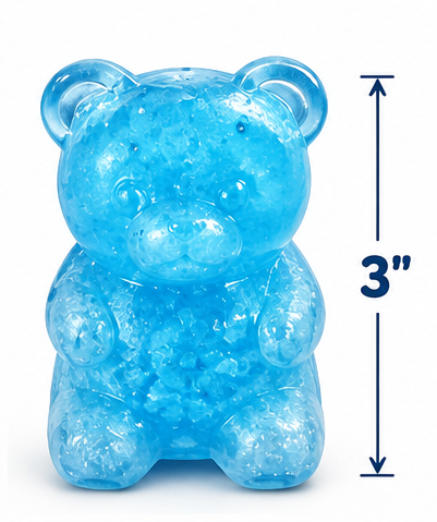3" Slushy Gummy Bear Squishy – Assorted Colors MSS65