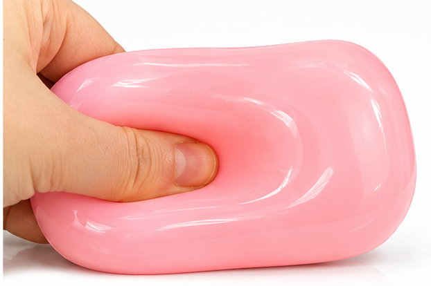 4" Vaseline-Filled Soap Bar Squishy – Assorted Colors MSS66